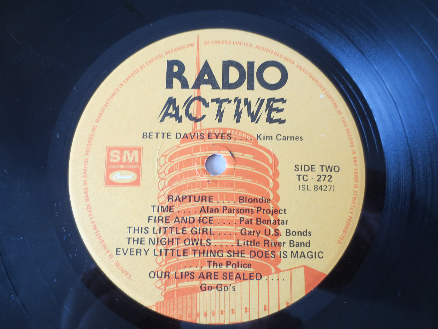 K-TEL Records, RADIO Active, K-TEL Albums, Vintage Vinyl, K-Tel Lps, Journey Lps, Blondie Lps, The Police Lps, 1982 Records