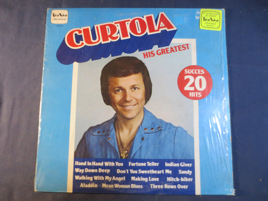 BOBBY CURTOLA, His GREATEST, Tee Vee Records, Bobby Curtola Record, Bobby Curtola Album, Lps, Vinyl Record, 1977 Records