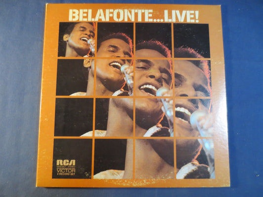 HARRY BELAFONTE, LIVE, Double Albums, Pop Records, Vintage Vinyl, Record Vinyl, Records, Vinyl Records, Vinyl, 1972 Records