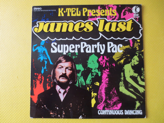 JAMES LAST, K-Tel Records, SUPER Party Pac, K-Tel Albums, Vintage Vinyl, Record Vinyl, Record, Vinyl Record, 1974 Records