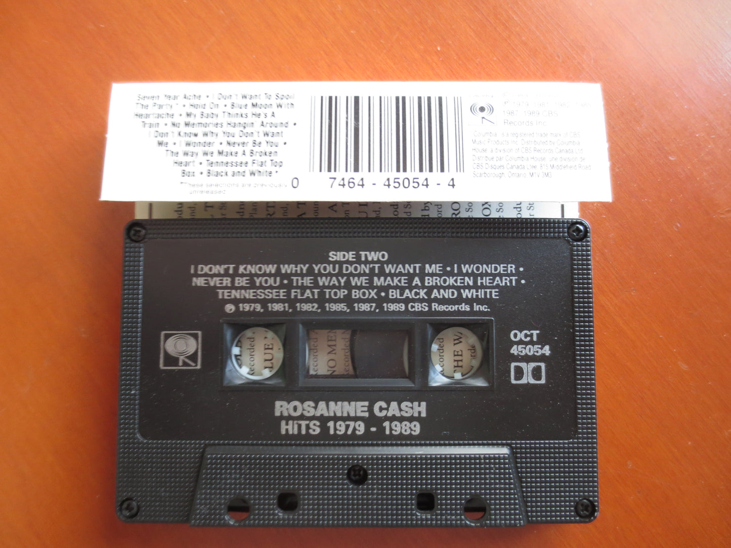 ROSANNE CASH, GREATEST Hits, Rosanne Cash Album, Rosanne Cash Lp, Vintage Tape, Cassette Tape, Country, 1989 Cassette Tape