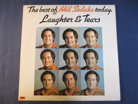 NEIL SEDAKA, The BEST of, Laughter and Tears, Pop Records, Vintage Vinyl, Record Vinyl, Records, Vinyl Record, 1976 Records