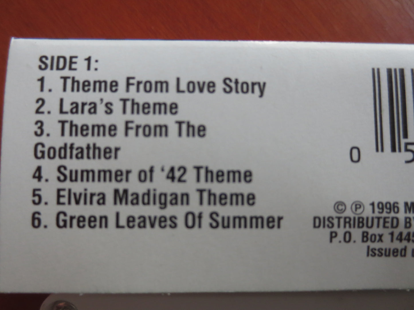 GOLDEN MOVIE THEMES, Movie Music Tape, Movie Music Album, Movie Music, Tape Cassette, Soundtrack Cassette, 1996 Cassette