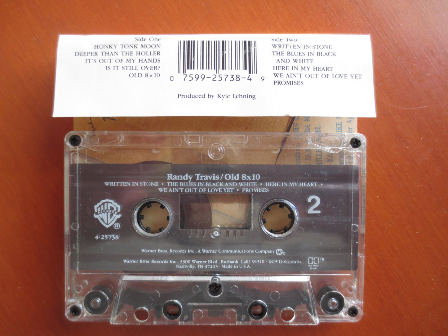 RANDY TRAVIS, Old 8 x 10, COUNTRY Tape, Randy Travis Album, Tape Cassette, Country Cassette, Country Album, 1988 Cassette