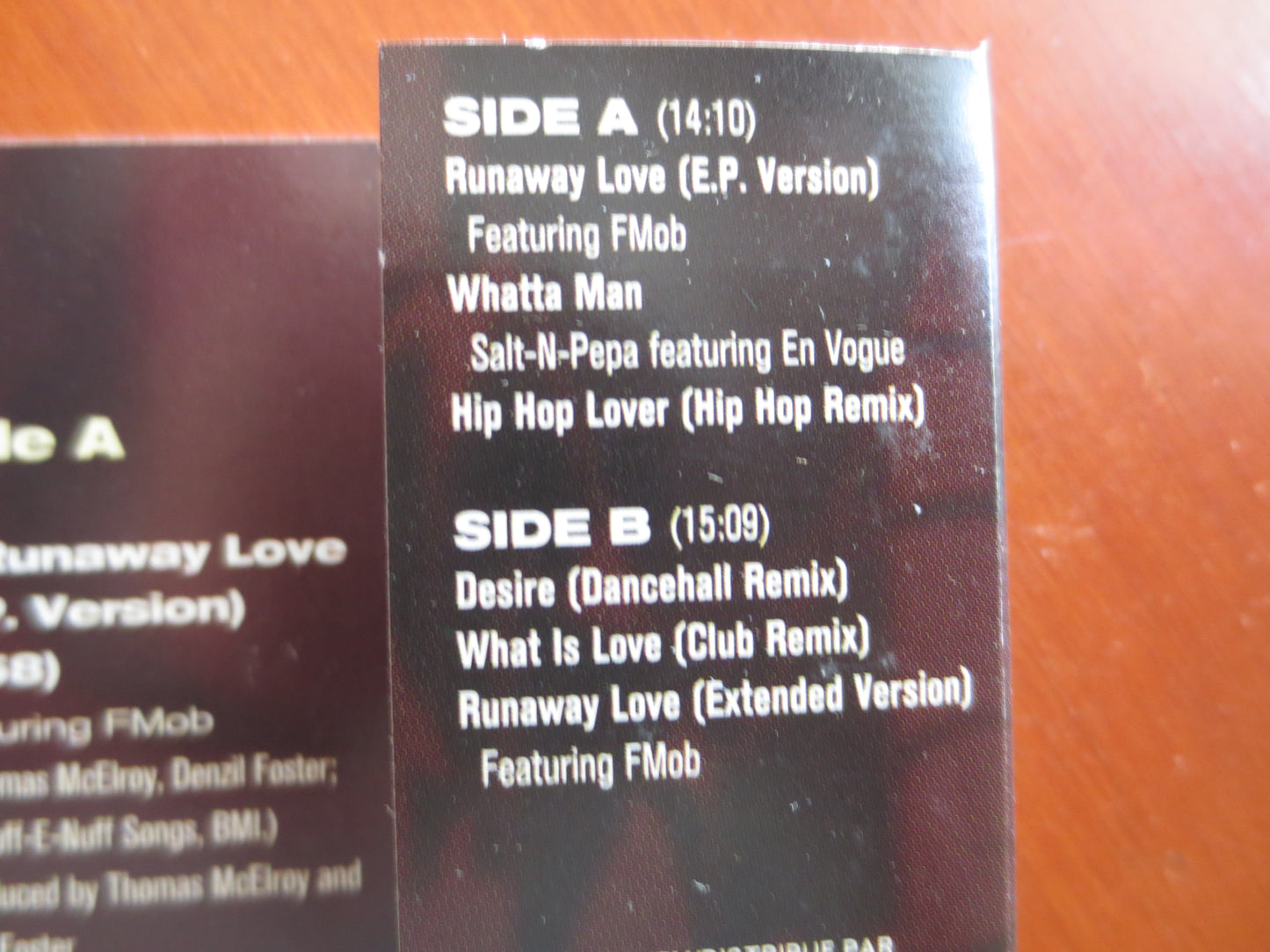 EN VOGUE, RUNAWAY Love, En Vogue Tape, En Vogue Album, Tape Cassette, Rock Cassette, Cassette Rock, Pop Lp, 1993 Cassette