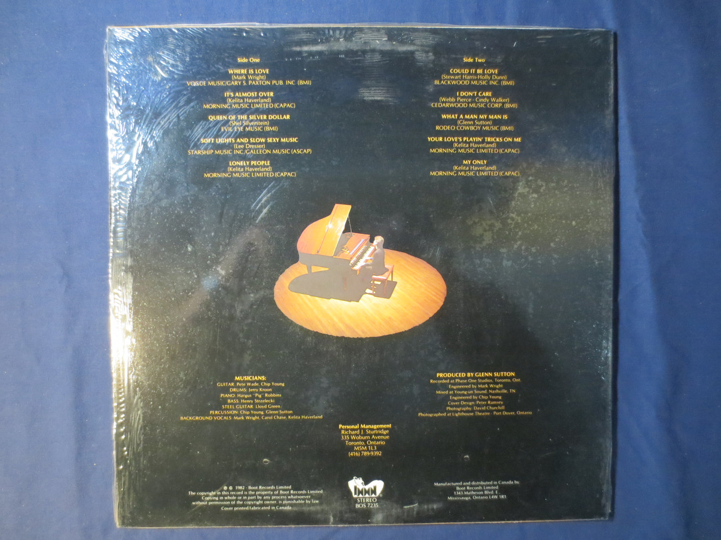 KELITA HAVERLAND, KELITA, Country Records, Kelita Album, Kelita Lp, Country Album, Country Vinyl, Country Lp, 1983 Records