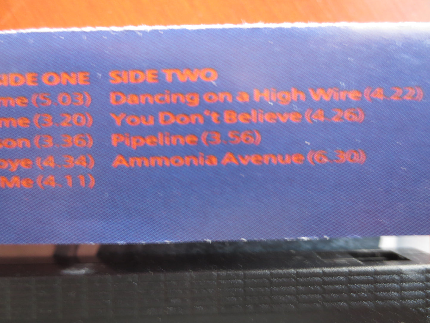ALAN PARSONS PROJECT, Ammonia Avenue Album, Rock Tape, Alan Parsons Lp, Tape Cassette, Tapes, Rock Cassette, 1984 Cassette
