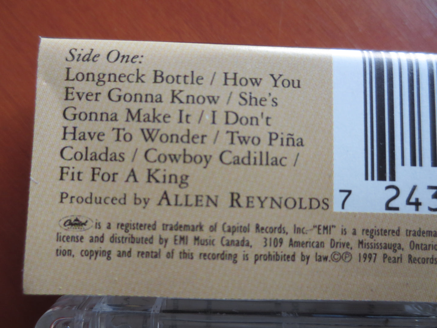 GARTH BROOKS, SEVENS Album, Garth Brooks Album, Garth Brooks Tape, Country Cassette, Music Cassette, 1997 Cassette