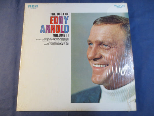 EDDY ARNOLD, The Best of, Volume II, Country Records, Vintage Vinyl, Record Vinyl, Records, Vinyl Records, Lp, 1970 Records