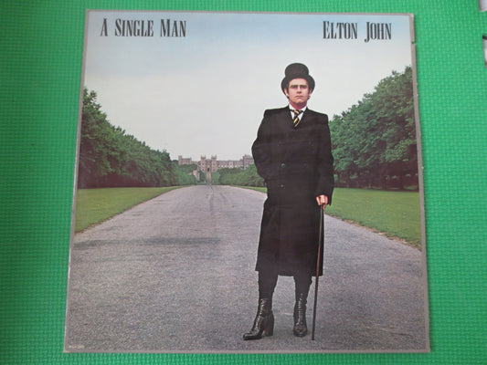 ELTON JOHN, A Single Man, Elton John Vinyl, Vintage Vinyl, Records, Elton John lps, Vinyl, 1978 Records