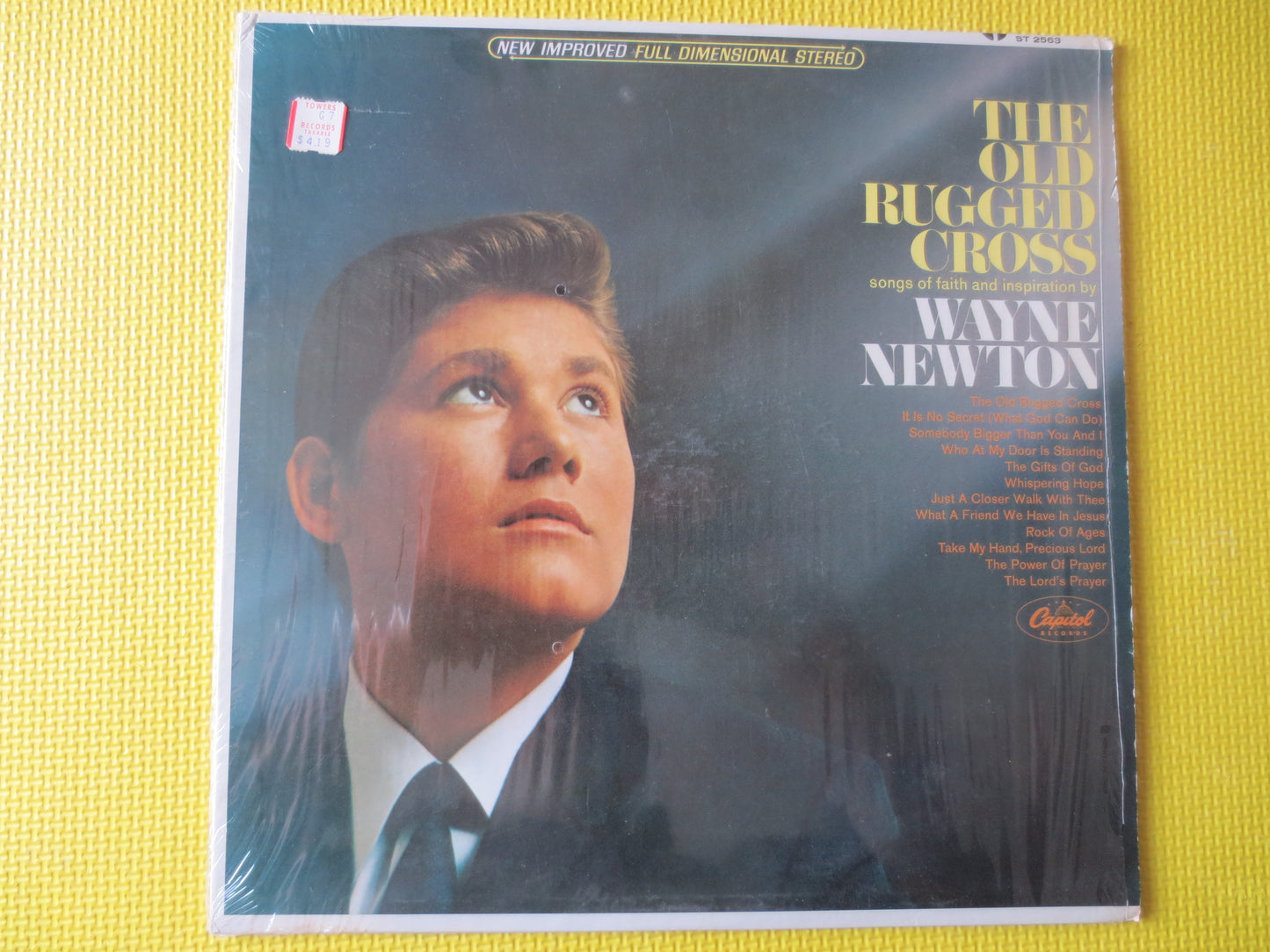 WAYNE NEWTON, The Old Rugged CROSS, Wayne Newton Record, Wayne Newton lps, lps, Wayne Newton Albums, Vinyl lp, 1966 Records