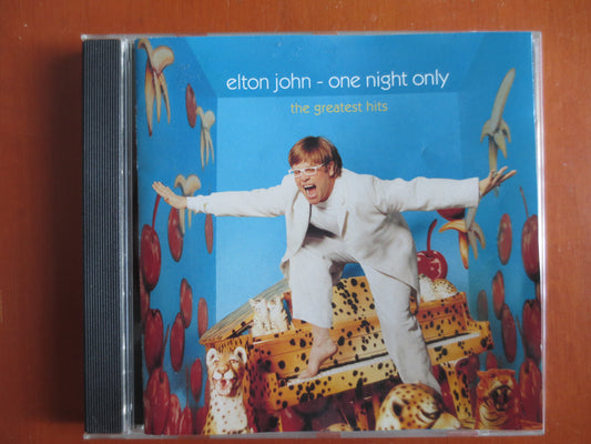 ELTON JOHN, One NIGHT Only, Greatest Hits Cd, Elton John Lp, Elton John Cd, Classic Rock Cd, Cd Rock Music, 2000 Compact Disc