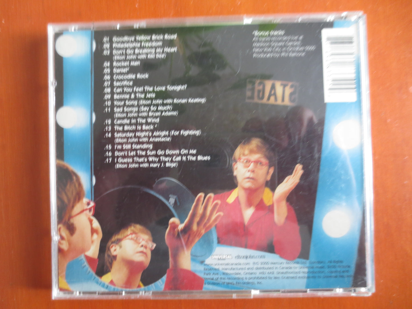 ELTON JOHN, One NIGHT Only, Greatest Hits Cd, Elton John Lp, Elton John Cd, Classic Rock Cd, Cd Rock Music, 2000 Compact Disc