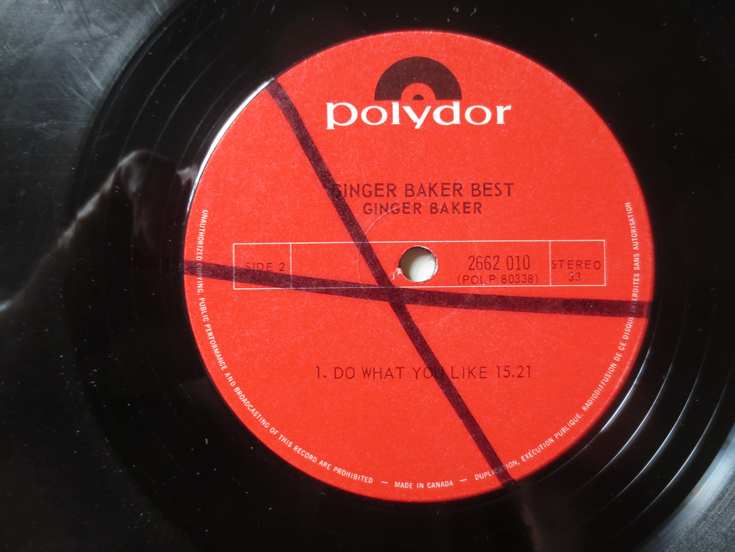 GINGER BAKER, At His BEST, Ginger Baker Record, Ginger Baker Album, Ginger Baker Lp, Rock Record, Vinyl Lps, 1972 Records