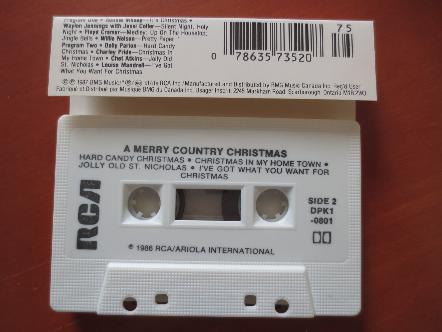 CHRISTMAS Cassette, CHRISTMAS Tape, CHRISTMAS Lp, Tape Cassette, Country Cassette, Christmas Album, 1989 Cassette