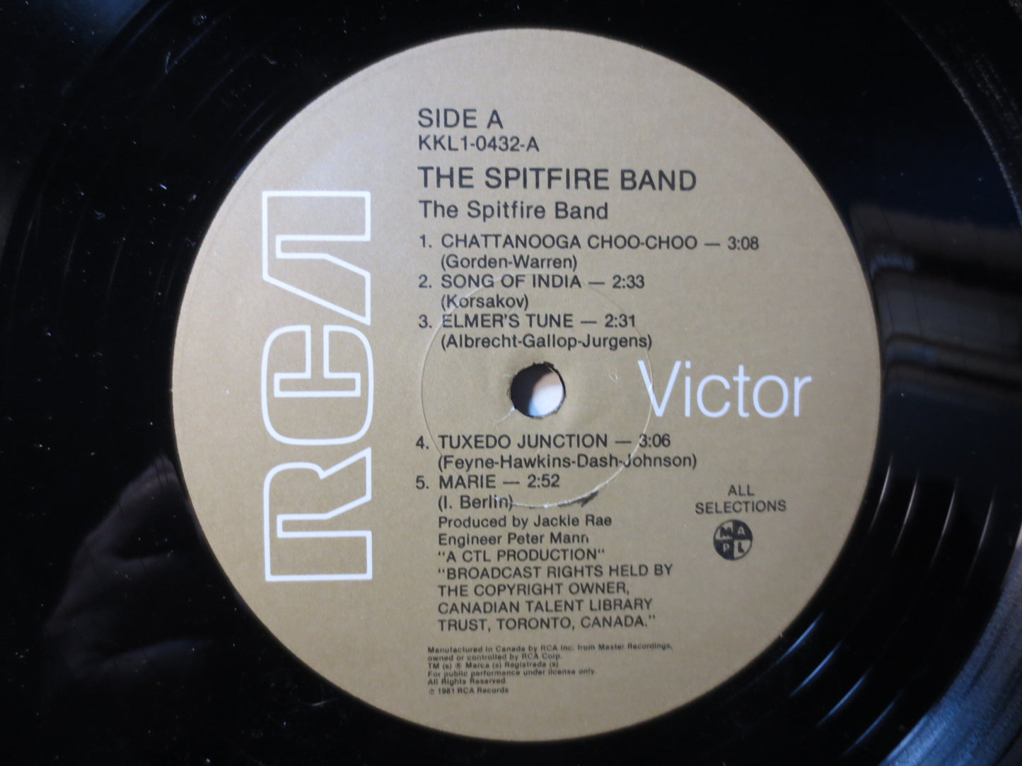 The SPITFIRE BAND, The SPITFIRE Band Lp, Spitfire Band Album, Spitfire Band Record, Spitfire Band Vinyl, Lps, 1981 Records