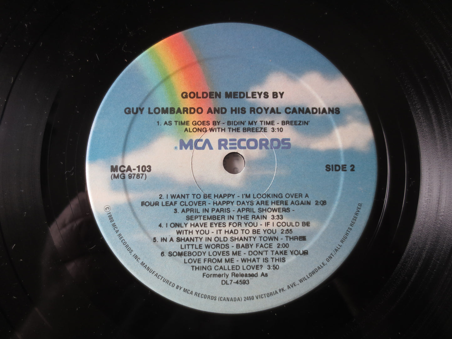 GUY LOMBARDO, GOLDEN Medleys, Guy Lombardo Records, Jazz Records, Record Vinyl, Guy Lombardo Albums, Vinyl, 1980 Records