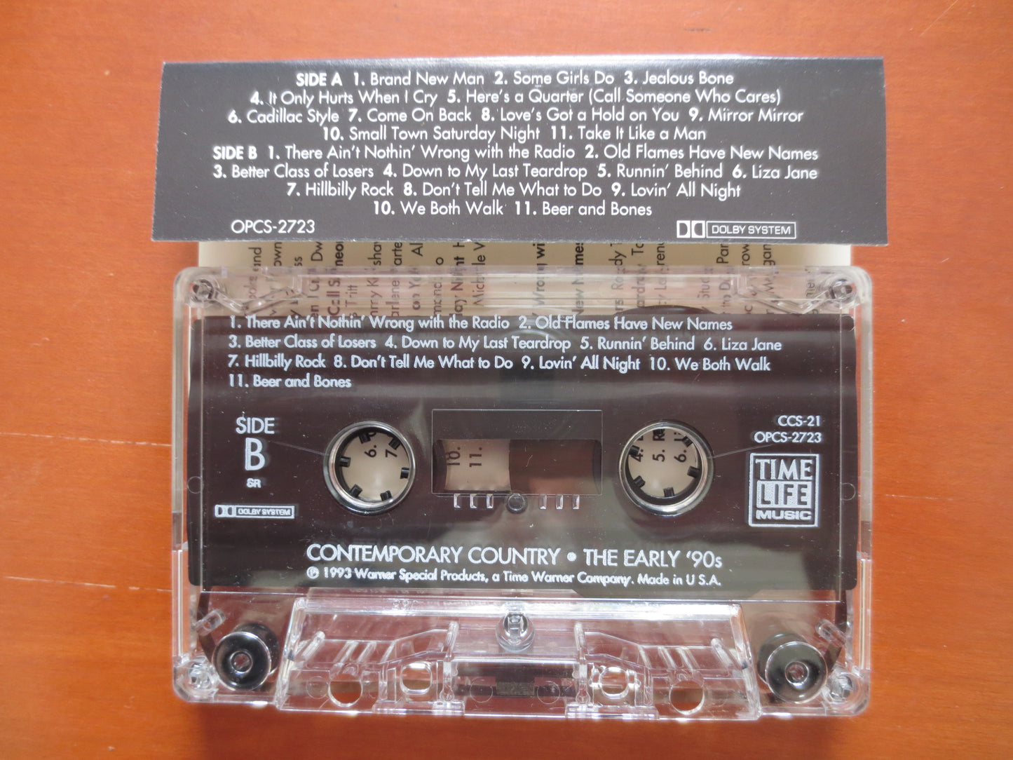 CONTEMPORARY COUNTRY, Country Rock Tape, COUNTRY Lp, Tape Cassette, Country Cassette, Country, Vintage Tape, 1993 Cassette