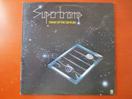 SUPERTRAMP, Crime of the Century, Supertramp Record, Supertramp Album, Supertramp Lp, Rock Record, Rock Vinyl, 1974 Album