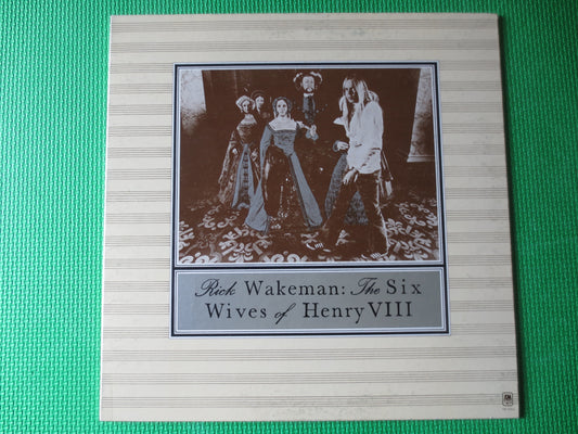 RICK WAKEMAN, The Six WIVES of Henry the Viii, Rick Wakeman lps, Rick Wakeman Albums, Vinyl Records, Vinyl lps, 1973 Records