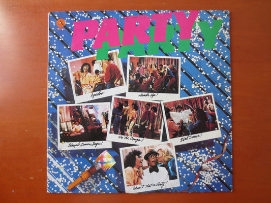 PARTY PARTY, DISCO Albums, The Punch Brigade, Disco lps, Disco Records, Record Vinyl, Vinyl Record, Rock lps, 1985 Records