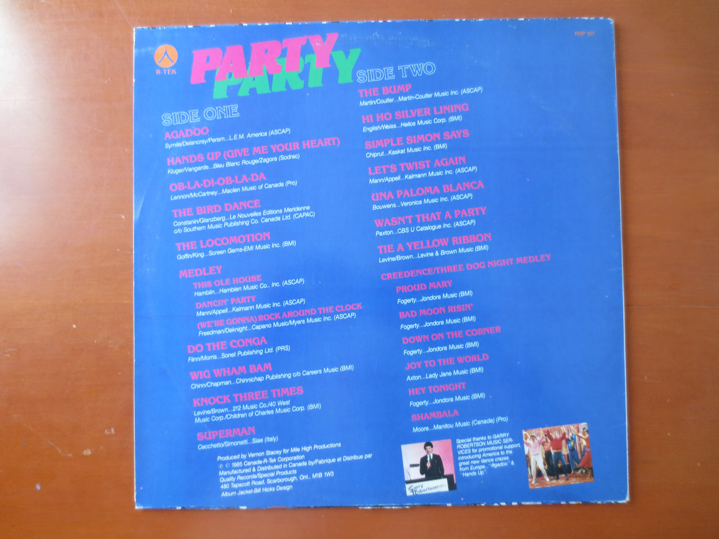 PARTY PARTY, DISCO Albums, The Punch Brigade, Disco lps, Disco Records, Record Vinyl, Vinyl Record, Rock lps, 1985 Records