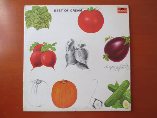 CREAM, BEST of, CREAM Records, Cream Albums, Vintage Vinyl, Record Vinyl, Record, Vinyl Record, Rock Record, 1969 Records