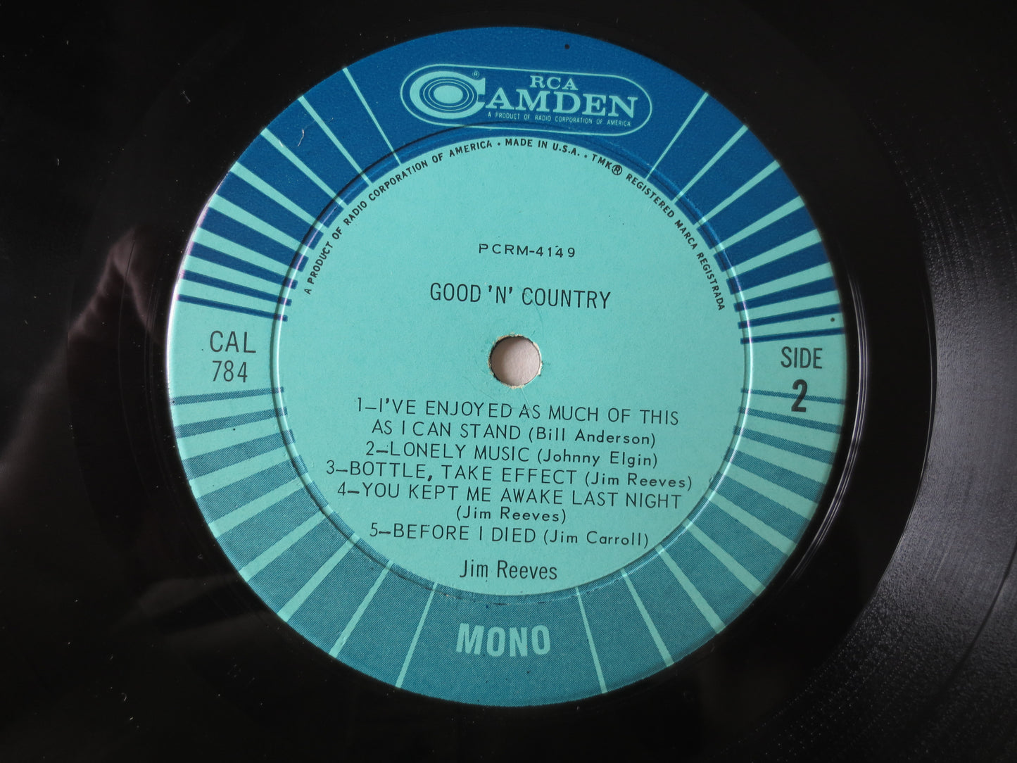 JIM REEVES, GOOD N Country, Jim Reeves Albums, Jim Reeves Records, Country Albums, Country Records, Vinyl Lps, 1963 Records