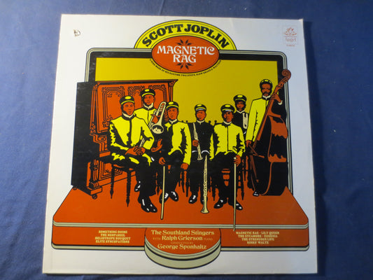 SCOTT JOPLIN, MAGNETIC Rag, The Southland Stingers, Ragtime Records, Jazz Record, Vintage Vinyl, Record Vinyl, 1974 Records