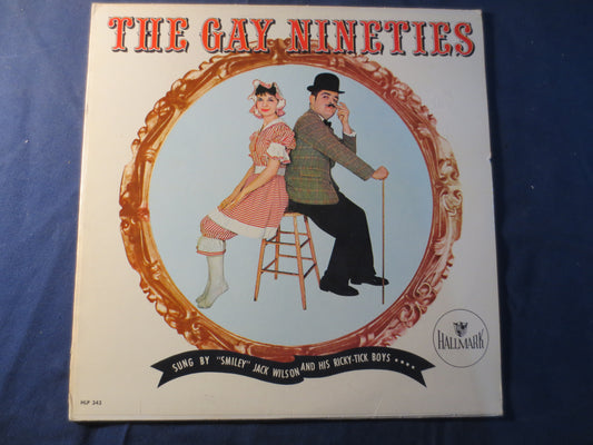 The GAY NINETIES, The NAUGHTY Nineties, Joe Brenner, Ragtime Records, Honky Tonk Records, Vintage Vinyl, Lps, Vinyl Record