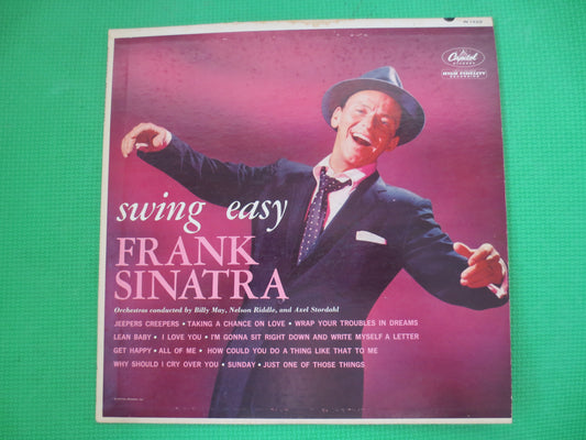 FRANK SINATRA, SWING Easy, Frank Sinatra Lp, Jazz Record, Frank Sinatra Record, Frank Sinatra Albums, Lps, 1954 Records