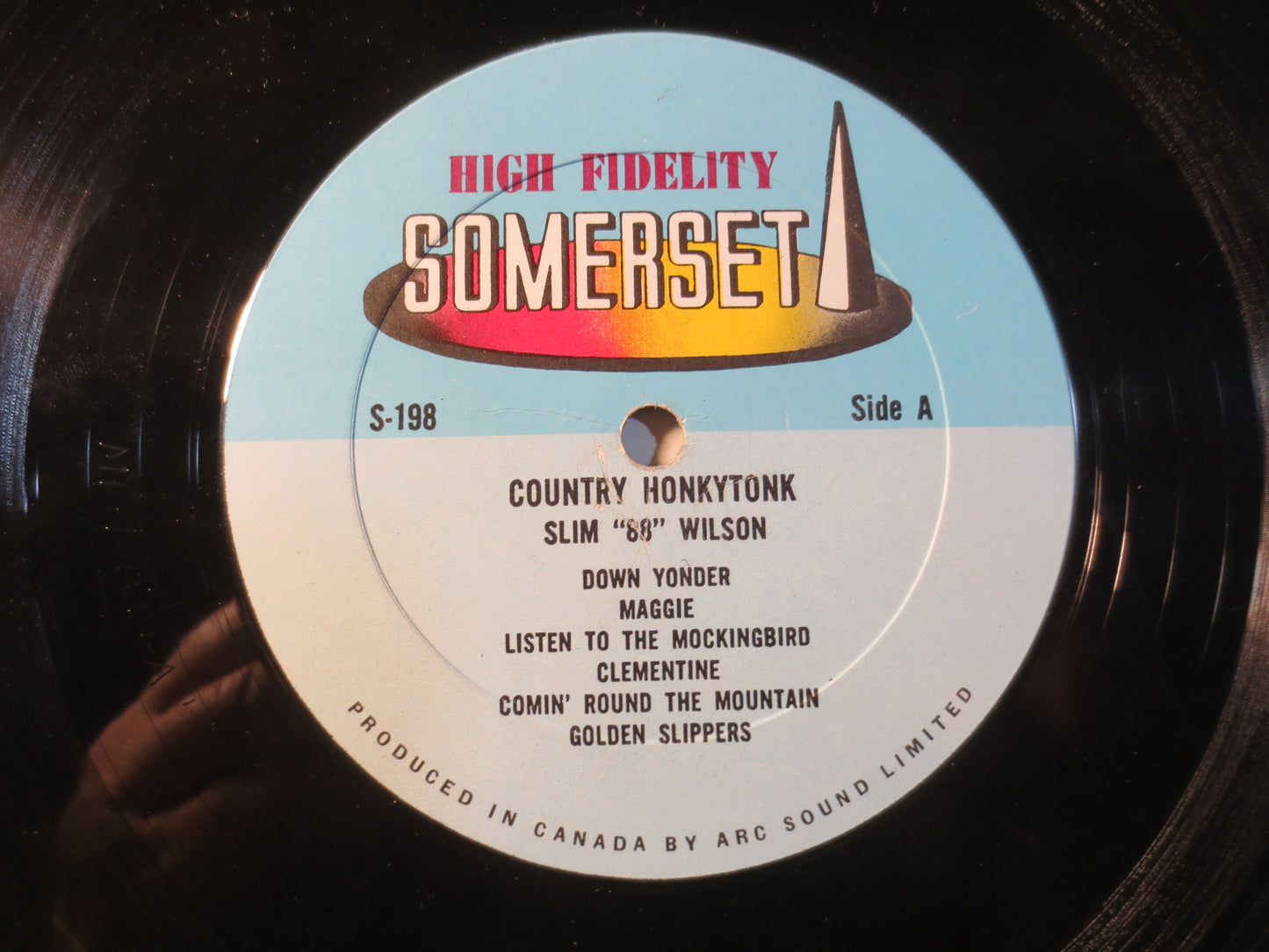 SLIM 88 WILSON, Country HONKY Tonk, Ragtime Records, Ragtime Piano, Honkytonk Piano, Record Vinyl, Record, Vinyl Record, Lp