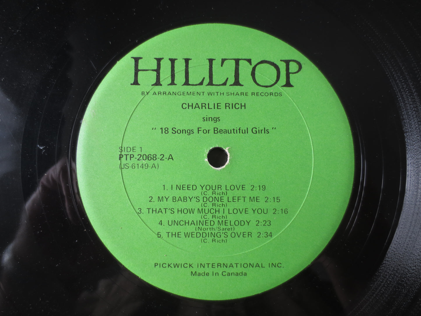 CHARLIE RICH, 2 RECORD Set, Charlie Rich Albums, Charlie Rich Vinyl, Charlie Rich, Country Record, Lps, 1973 Records