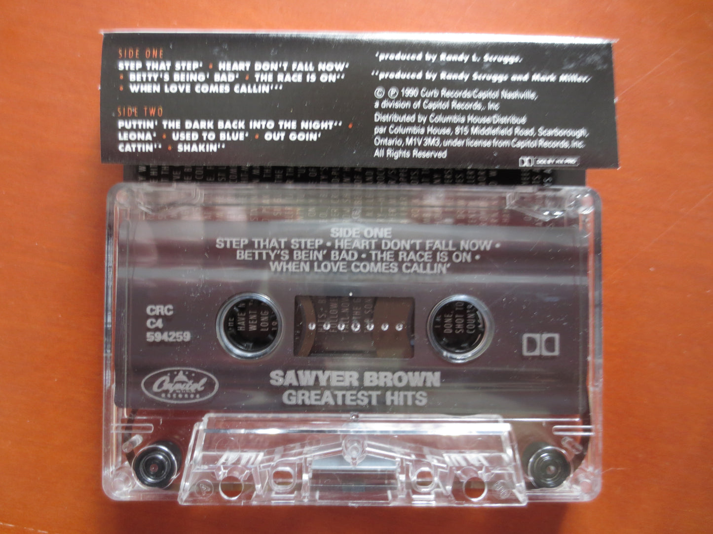 SAWYER BROWN, Country Tape, GREATEST Hits, Sawyer Brown Lp, Tape Cassette, Country Cassette, Pop Cassette, 1990 Cassette