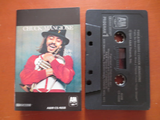 CHUCK MANGIONE, Feels So GOOD Album, Chuck Mangione Lp, Tape Cassette, Jazz Cassette, Jazz Music Cassette, 1977 Cassette