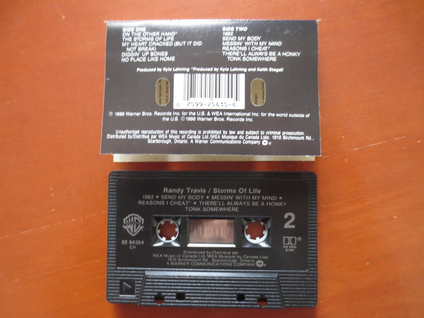 RANDY TRAVIS, Storms of LIFE, Country Tape, Randy Travis Lp, Tape Cassette, Country Cassette, Pop Cassette, 1986 Cassette