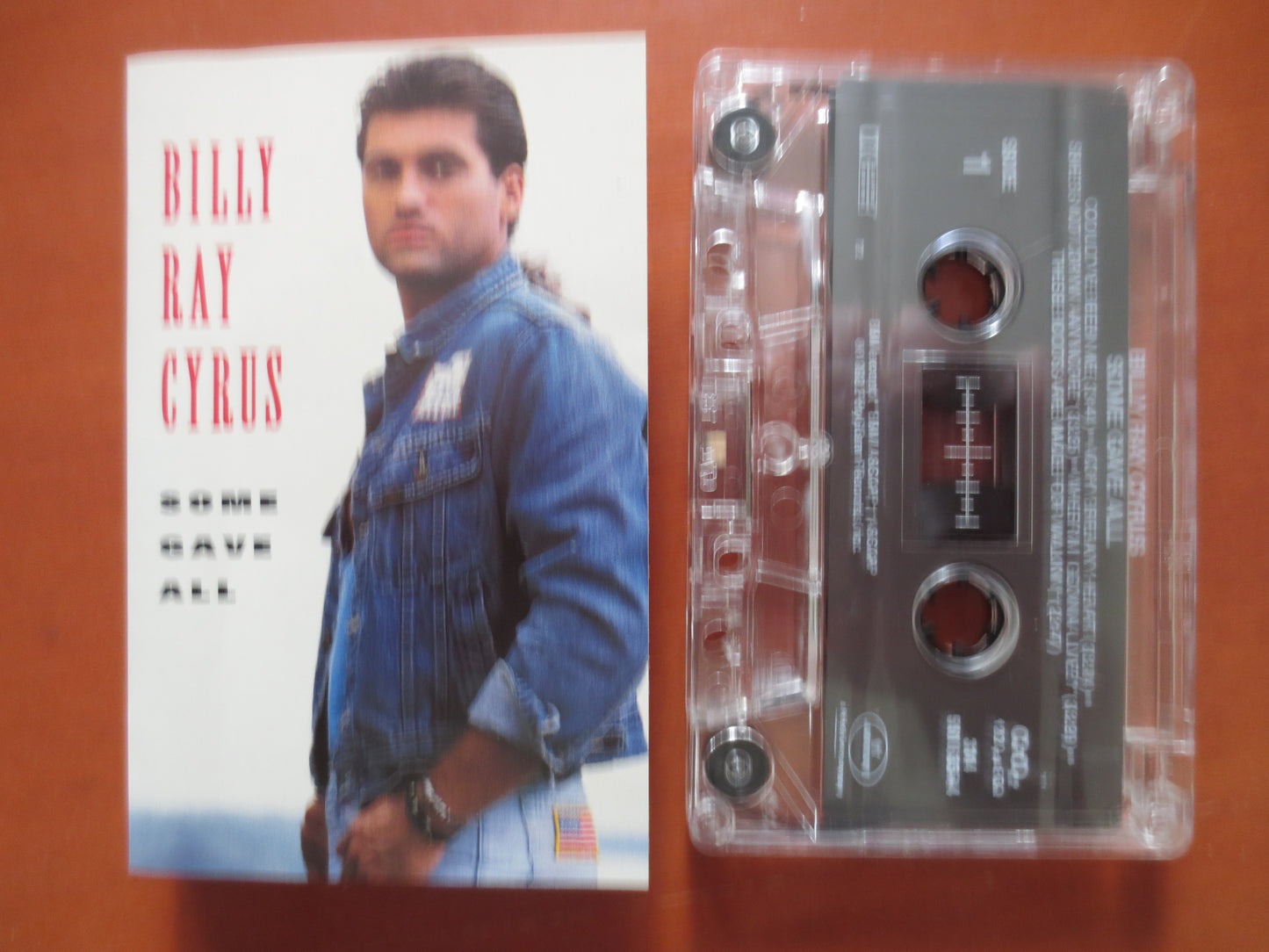 BILLY RAY CYRUS, Country Rock Tape, Billy Ray Cyrus Lp, Tape Cassette, Country Cassette, Rock Cassette, 1992 Cassette