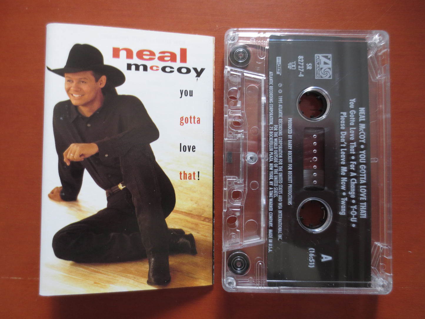 NEAL McCOY, You Gotta LOVE That, Country Rock Tape, Neal McCoy Lp, Tape Cassette, Country Cassette, Tapes, 1995 Cassette