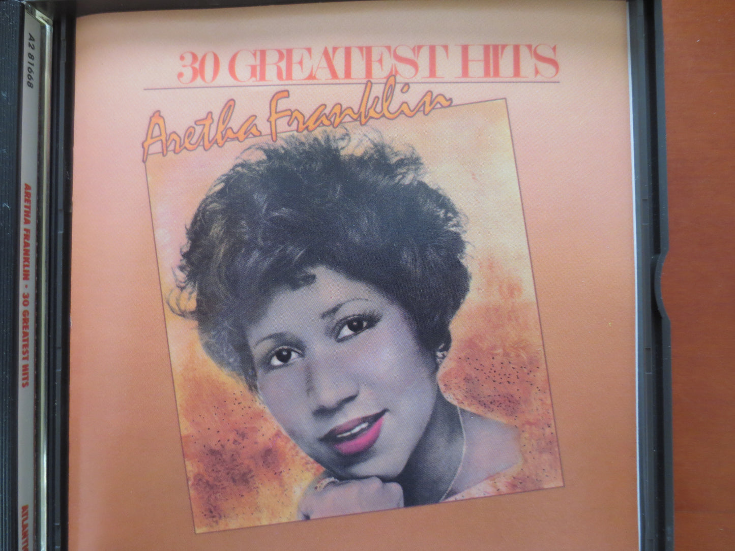 ARETHA FRANKLIN, 30 GREATEST Hits, Double Cd, Aretha Franklin Cd, Soul Music Cd, Classic Soul Cd, Pop Cd, 1986 Compact Disc