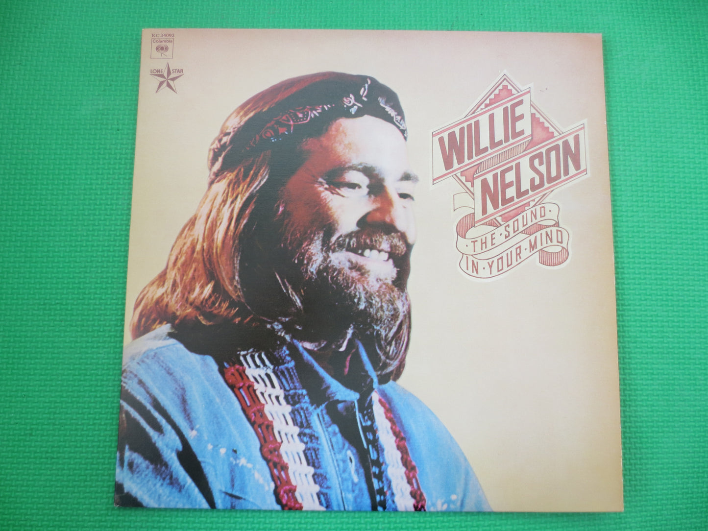 WILLIE NELSON, SOUND of Your Mind, Willie Nelson Record, Country Records, Willie Nelson Album, Vinyl Records, 1976 Records