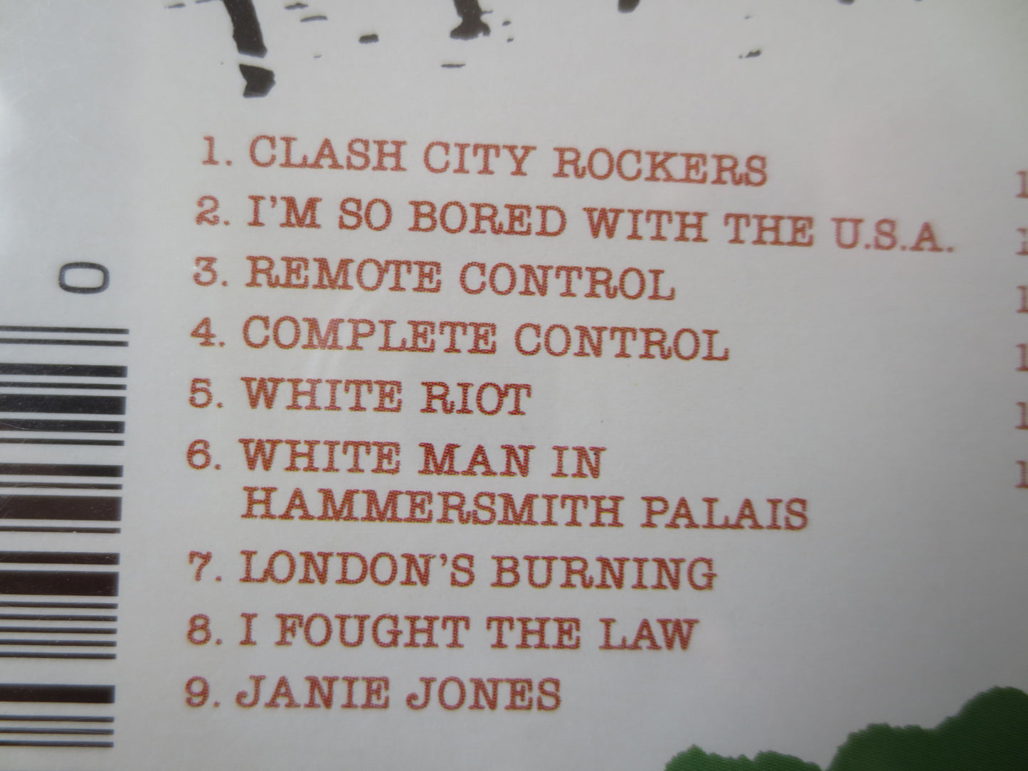 The CLASH, The CLASH Cds, Punk Cds, Rock Cds, Rock Music Cd, Music Cd, Punk Rock Cd, Rock Lp, The Clash Lp, 1986 Compact Disc