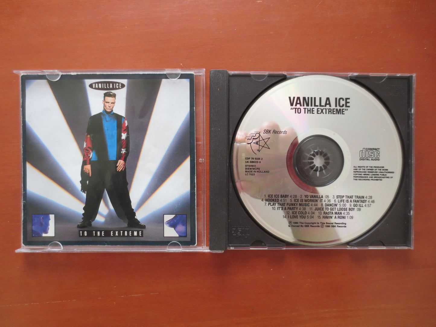 VANILLA ICE, To the EXTREME, Vanilla Ice Cd, Rap Cd, Hip Hop Cd, Pop Cd, Pop Music Cd, Rap Music Cd, Pop, 1990 Compact Discs