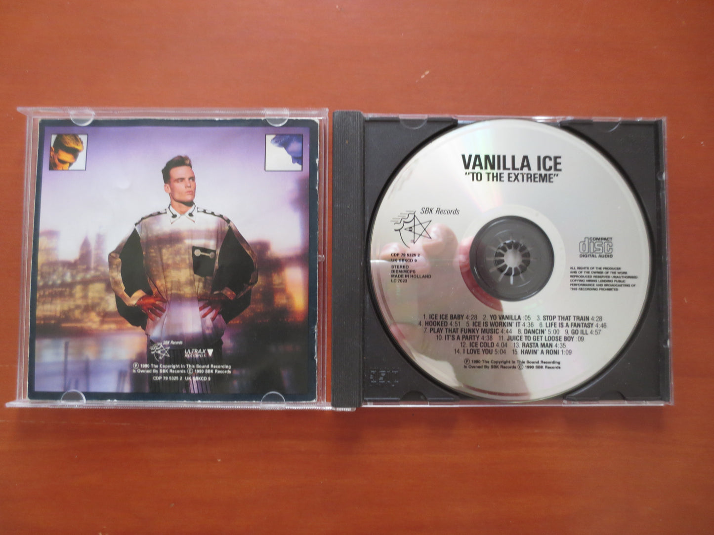 VANILLA ICE, To the EXTREME, Vanilla Ice Cd, Rap Cd, Hip Hop Cd, Pop Cd, Pop Music Cd, Rap Music Cd, Pop, 1990 Compact Discs