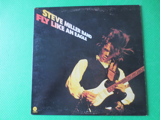 STEVE MILLER, Fly Like An Eagle, Steve Miller Record, Steve Miller Album, Steve Miller Lp, Rock Record, Lps, 1976 Records