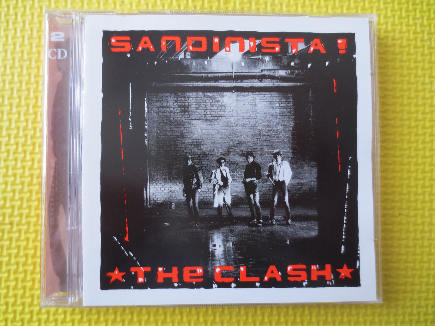 The CLASH, SANDINISTA, The CLASH Cds, Punk Cds, Rock Cds, Rock Music Cd, Pop Music Cd, Punk Rock Cd, Rock Lp, 1999 Compact Disc