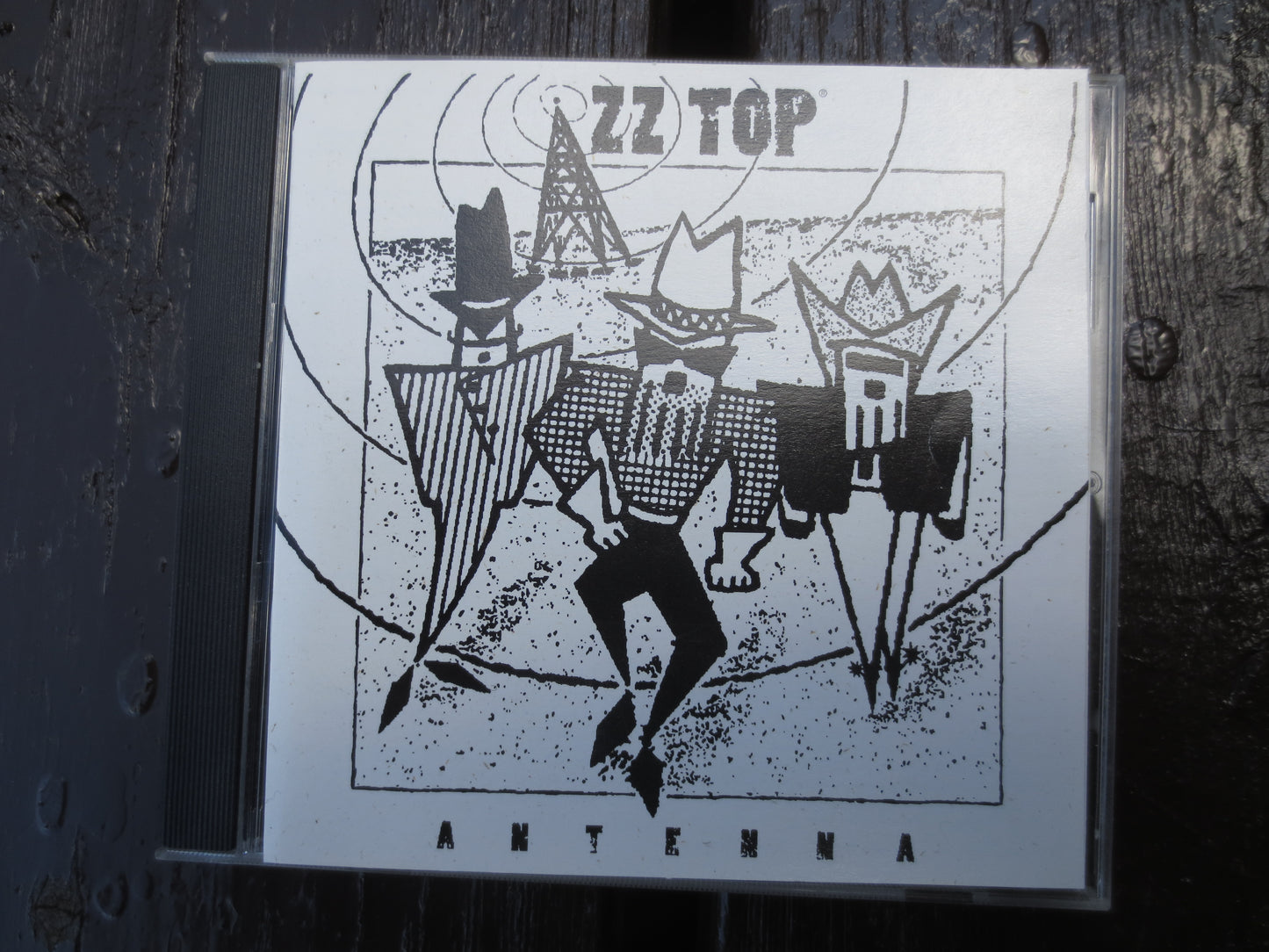 Zz TOP, ANTENNA Cd, Zz TOP Cd, Zz Top Album, Zz Top Lp, Classic Rock Cd, Music Cd, Rock Music Cd, Cd Music, 1994 Compact Disc