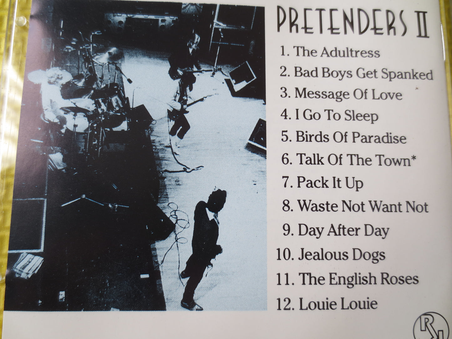 PRETENDERS, Pretenders 2 Cd, PRETENDERS Lp, PRETENDERS Album, Rock Music Cd, Classic Rock Cd, Music Cd, Cds, 1987 Compact Disc