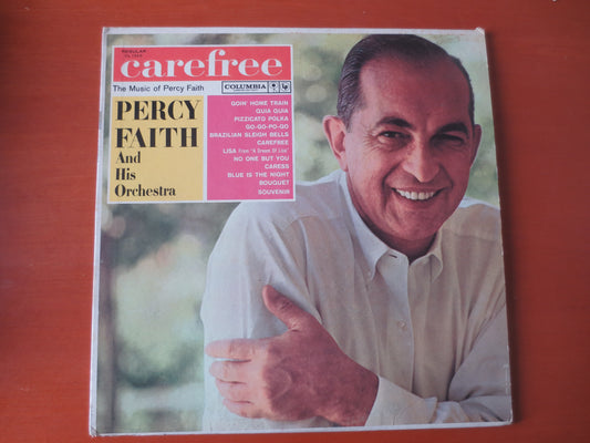 PERCY FAITH, CAREFREE, Percy Faith Album, Percy Faith Vinyl, Percy Faith Music, Vinyl Records, Jazz Lp, 1961 Record