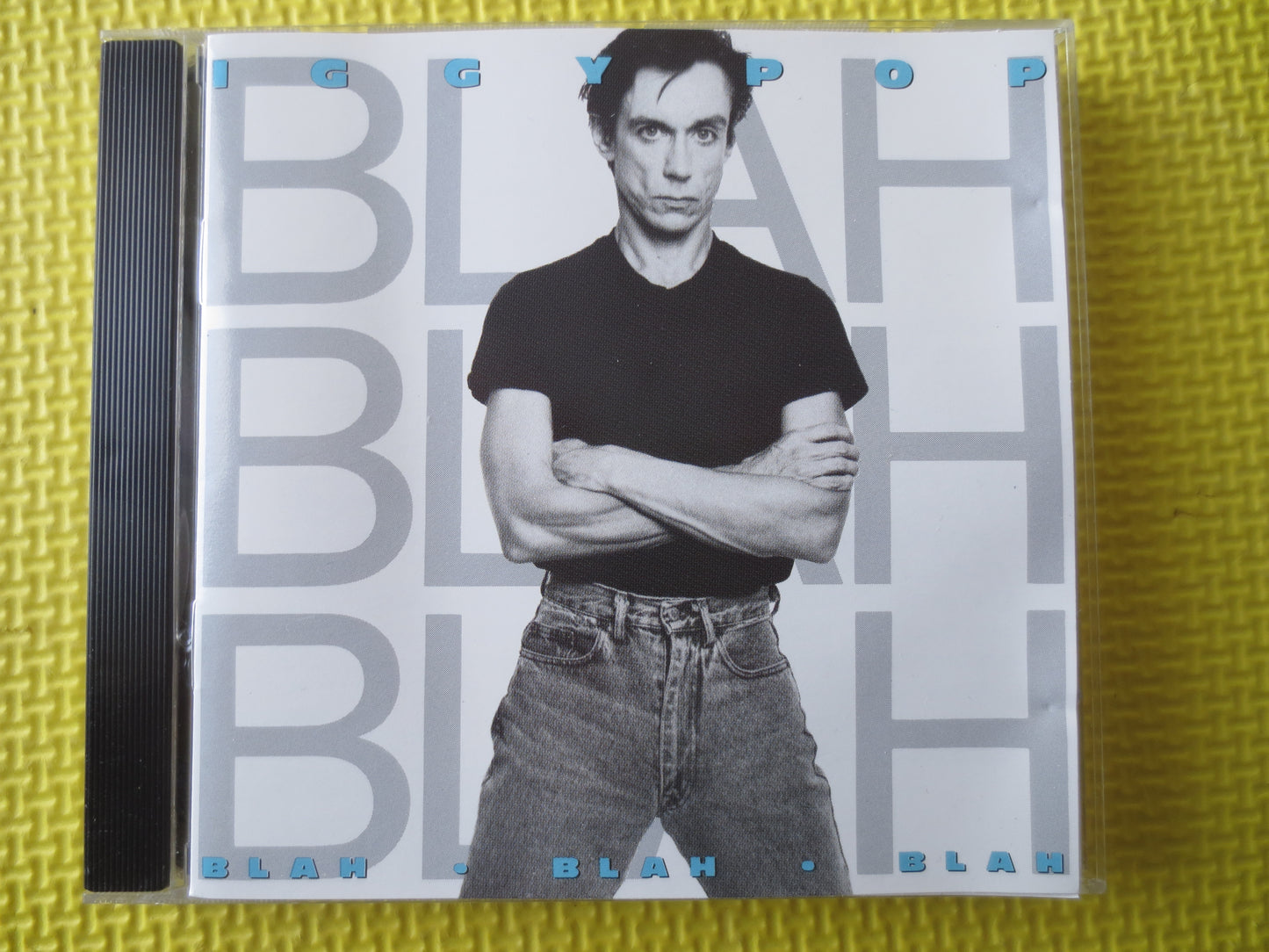 IGGY POP, Blah BLAH Blah, Iggy Pop Cd, Iggy Pop Lp, Iggy Pop Album, Rock Music Cd, Rock Cd, Music Cd, Cds, 1986 Compact Disc