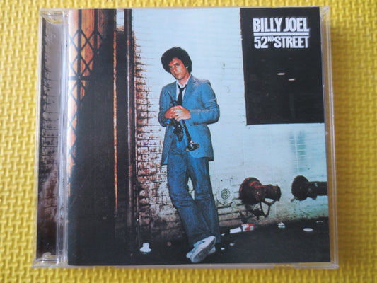 BILLY JOEL, 52nd STREET, Billy Joel Cd, The Bridge Cd, Rock Cd, Rock Music Cd, Pop Music Cd, Pop Cd, Rock Lp, 1998 Compact Disc